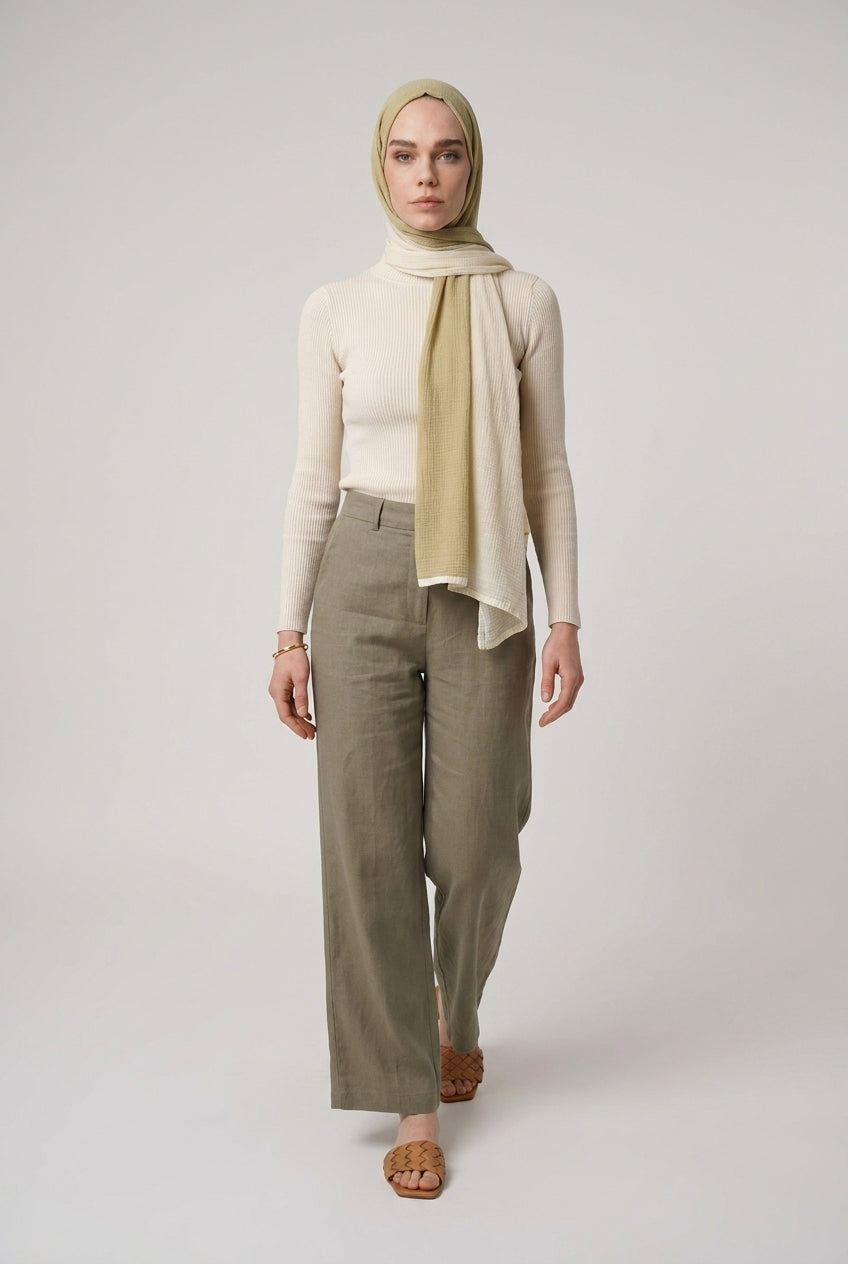 Gradient Muslin Shawl
