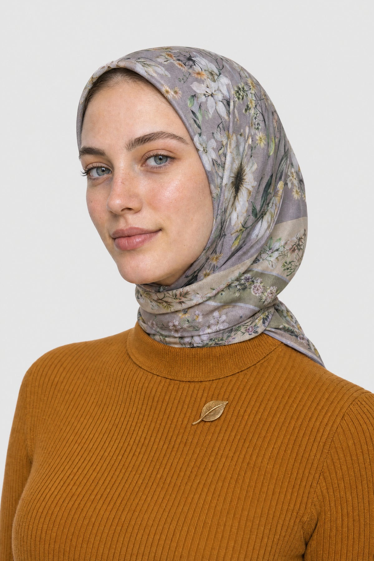 Orlienne Desen Organik Eşarp - Çağla